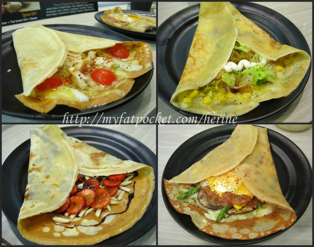 crepes collage